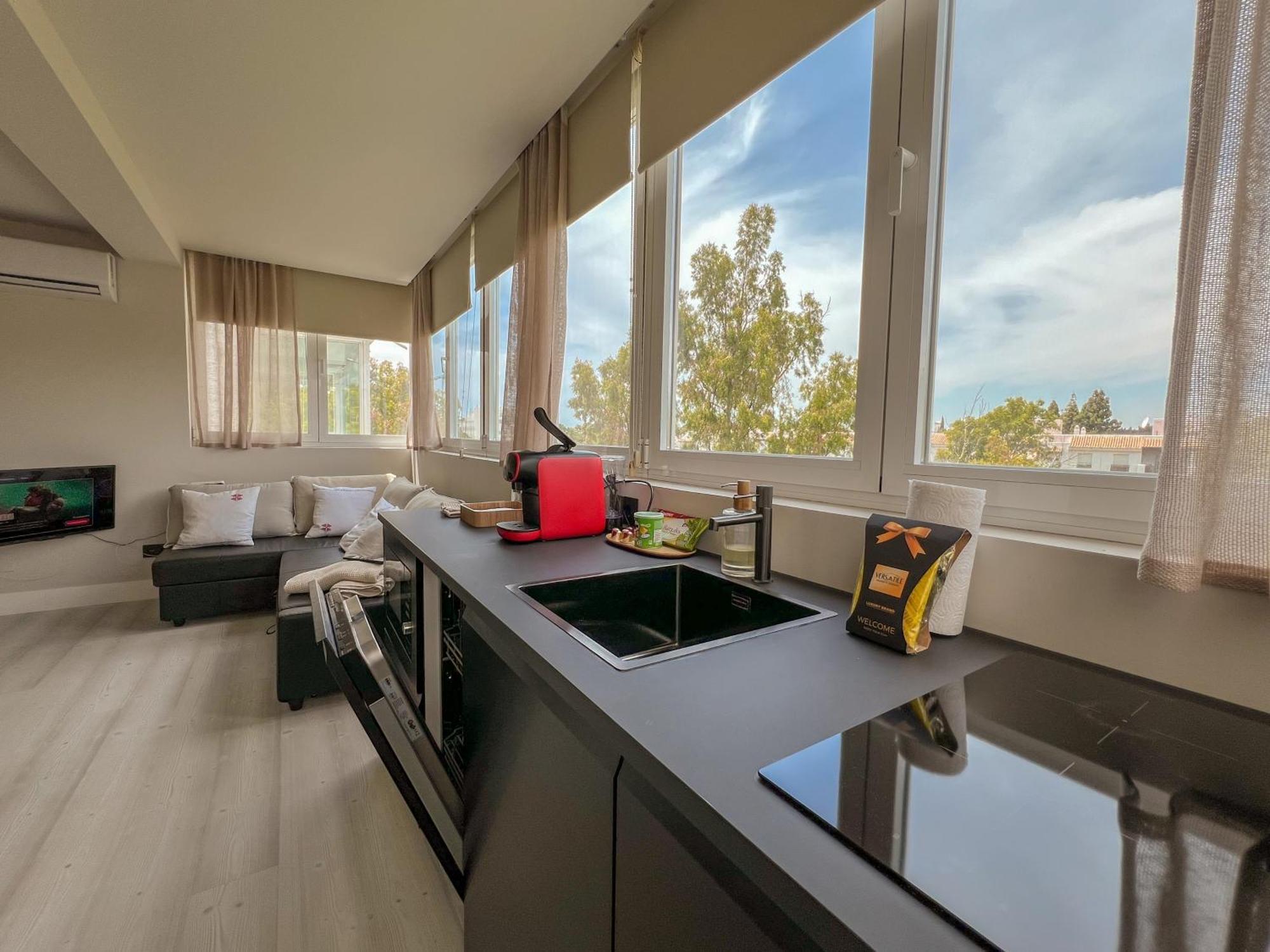 Luminoso Loft Con Piscina En Puerto Banus